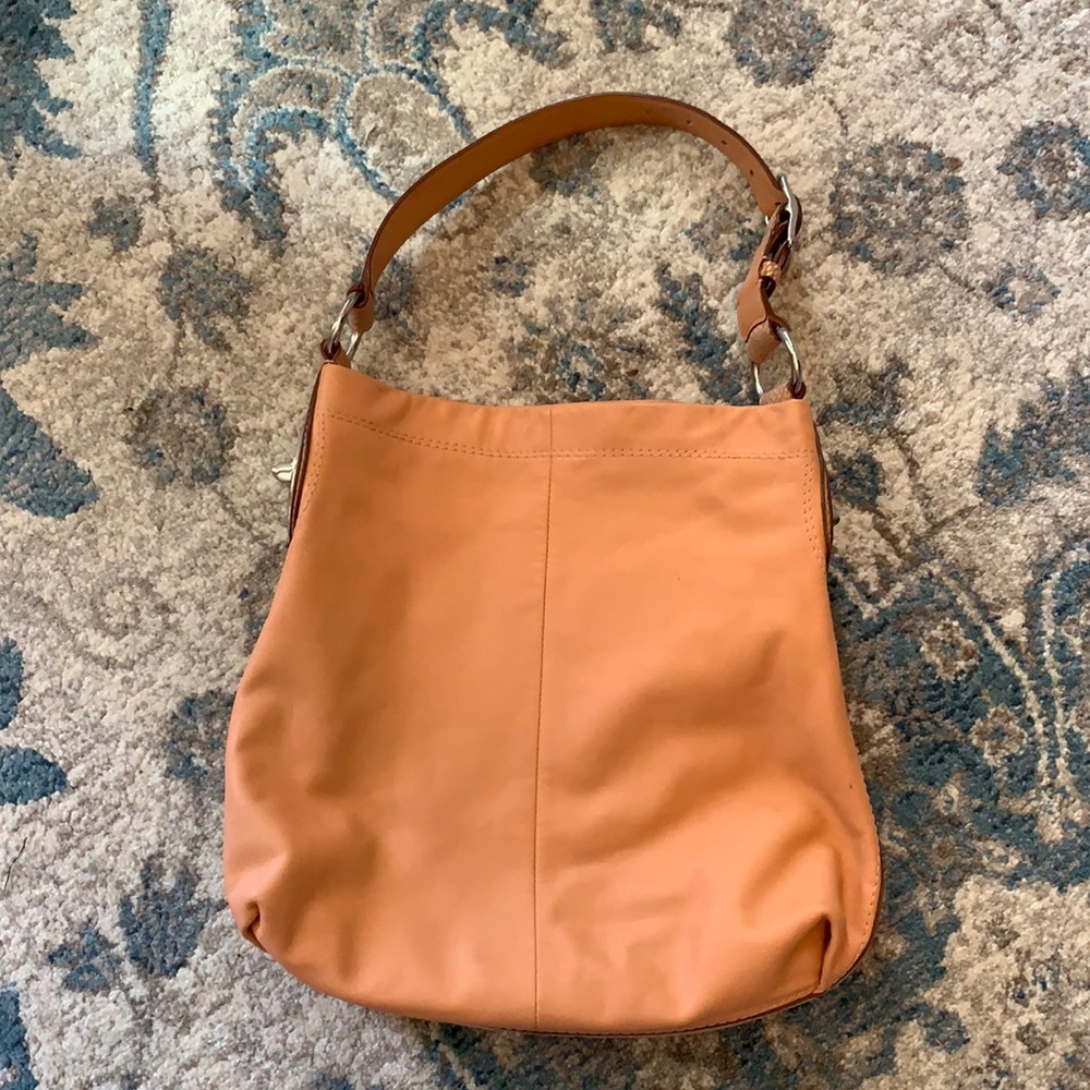 Vintage Coral Coach purse